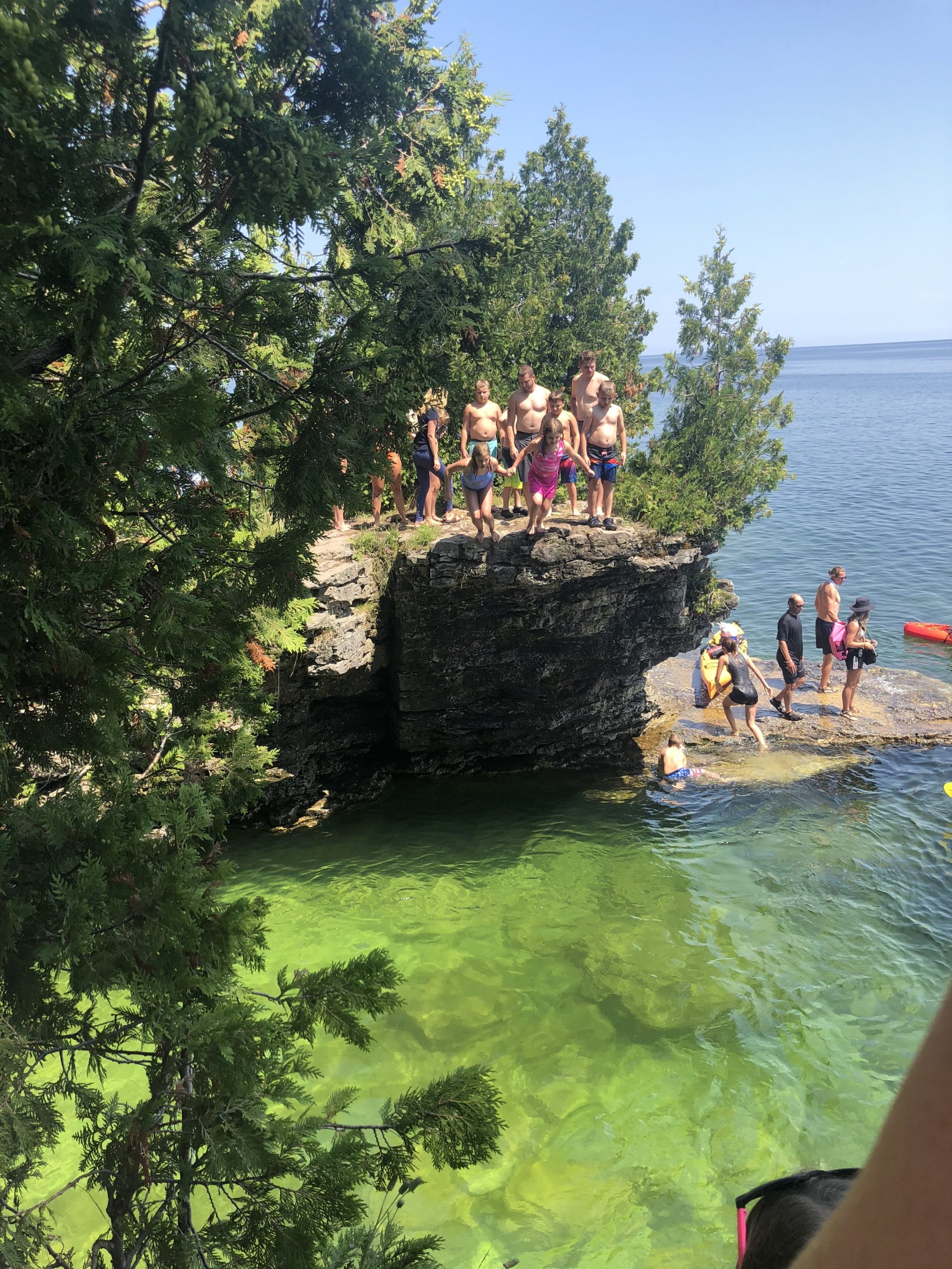 Cliff Jumping
