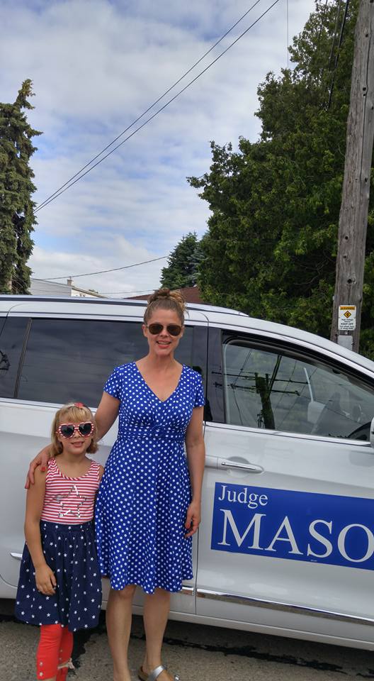 Mason Family Celebrating Independence Day