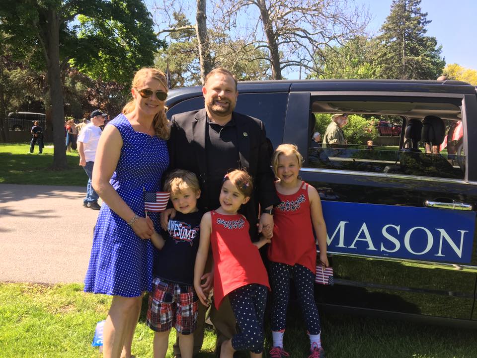 Mason Family Celebrating Independence Day